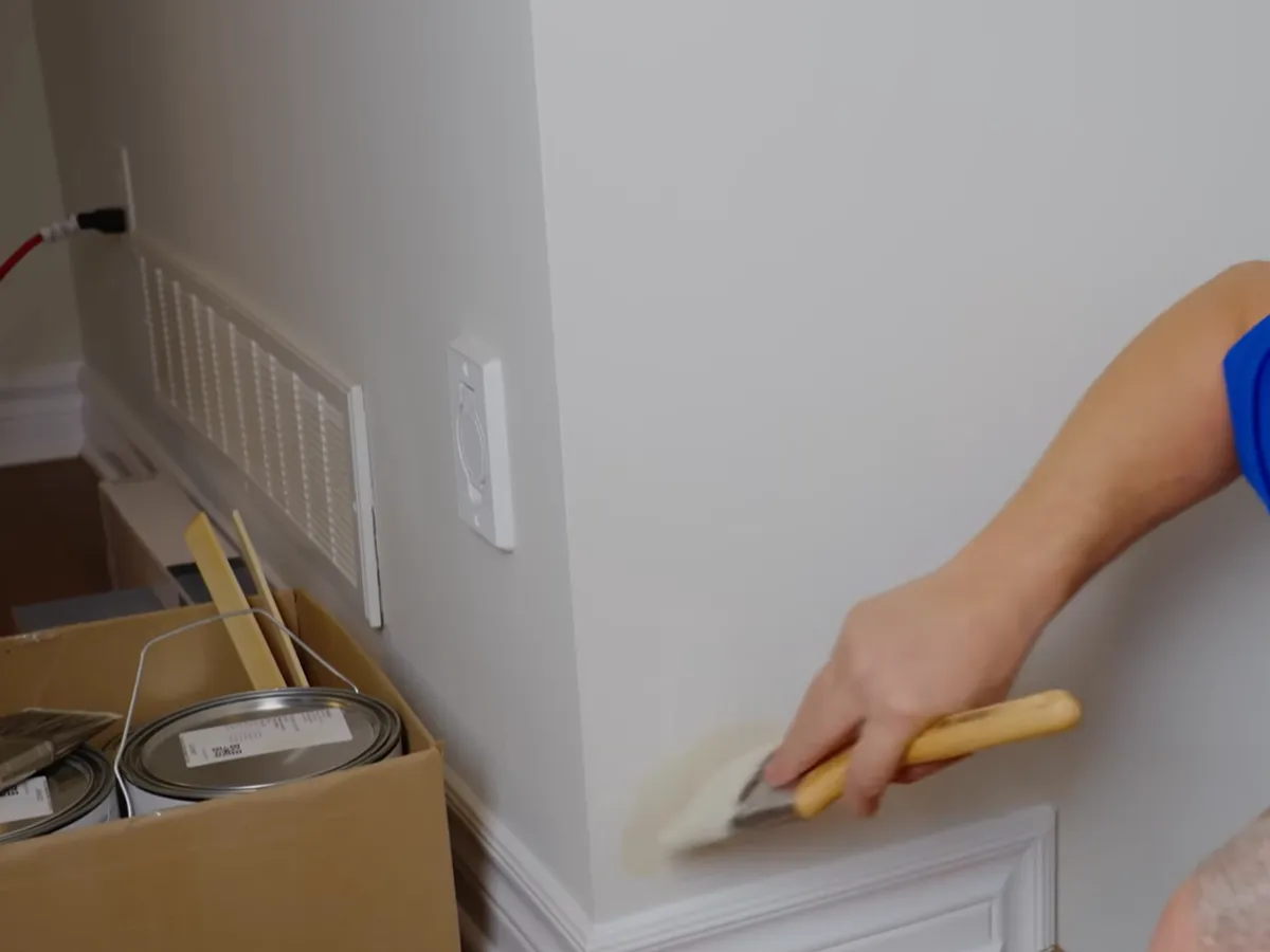 Réalisation de peinture à Linas
